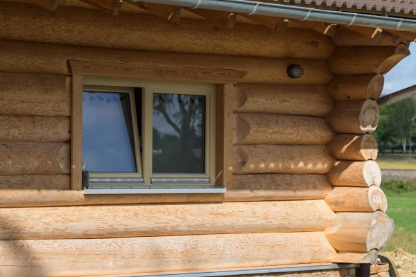 Log Home Construction in Arlington